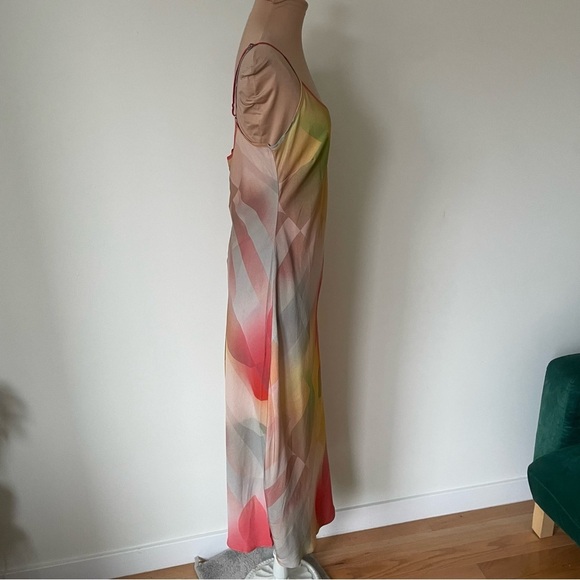 Untitled in Motion Desire Dune Multicolor Sleeveless Midi Slip Dress NWT Size S - Picture 9 of 12